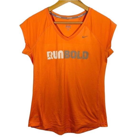 EUC Nike "Run Bold" Short Sleeve Running Tee - Picture 1 of 6